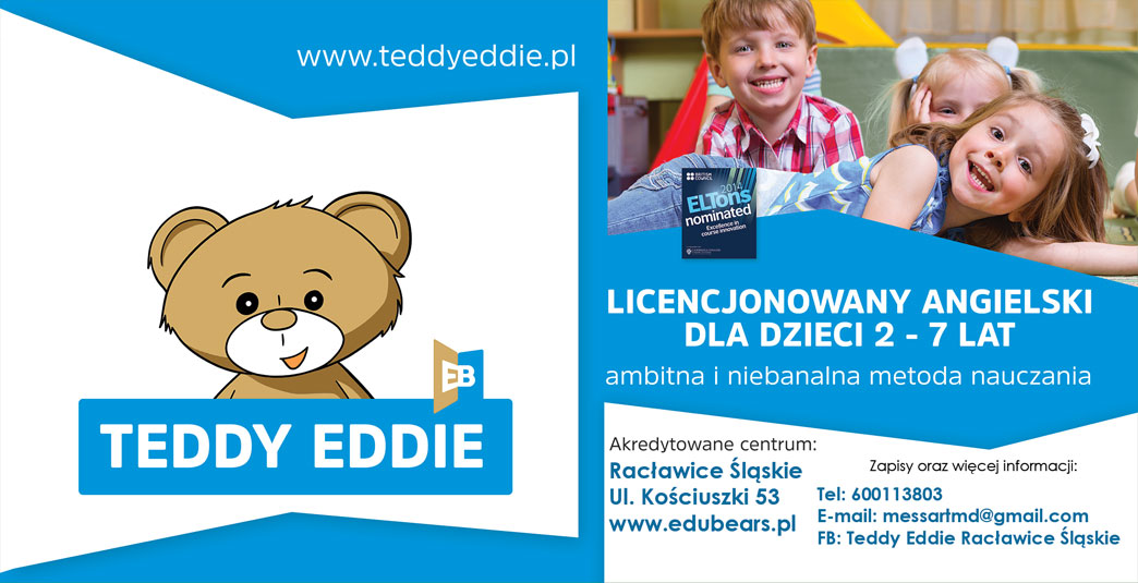 Baner Teddy Eddie Racławice Śląskie